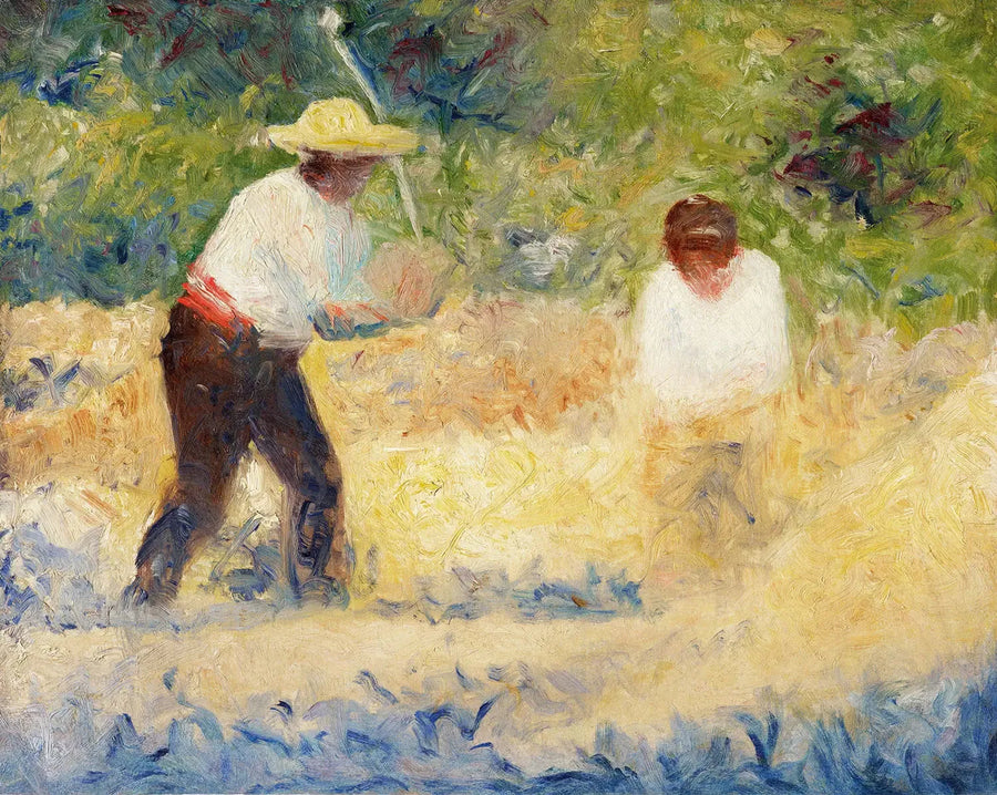 Il cumulo di pietre - Georges Seurat