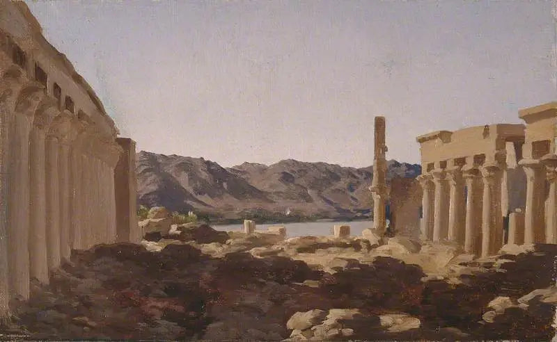 Il tempio di Philae - Frederic Leighton