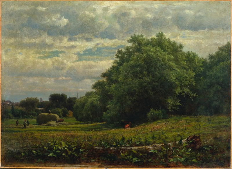 Il tempo delle raccolte - George Inness