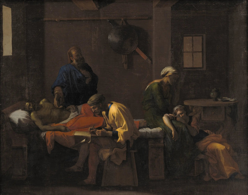 Il testamento di Eudamidas - Nicolas Poussin