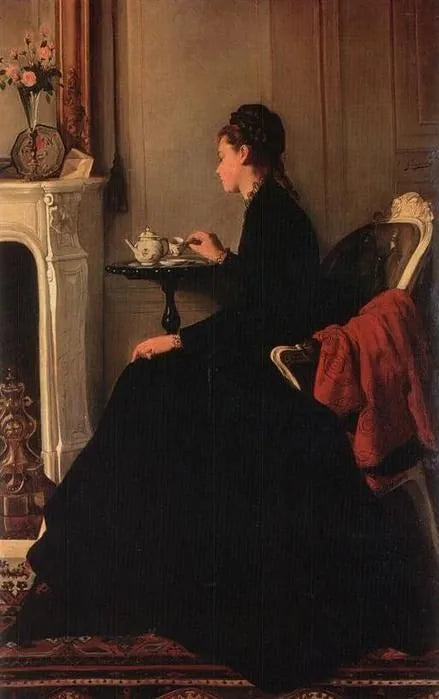 Il tè - Eva Gonzalès