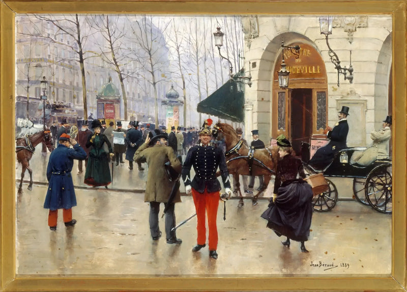 Il teatro del Vaudeville - Jean Béraud