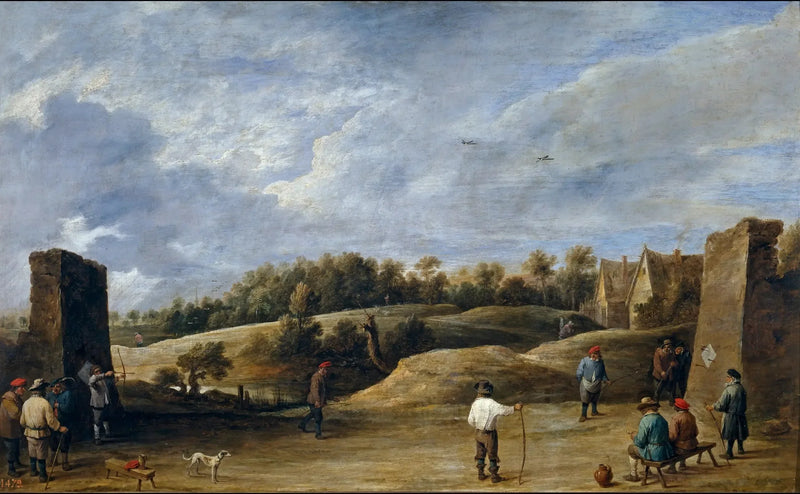 Il Tiro con l'arco - David Teniers il Giovane