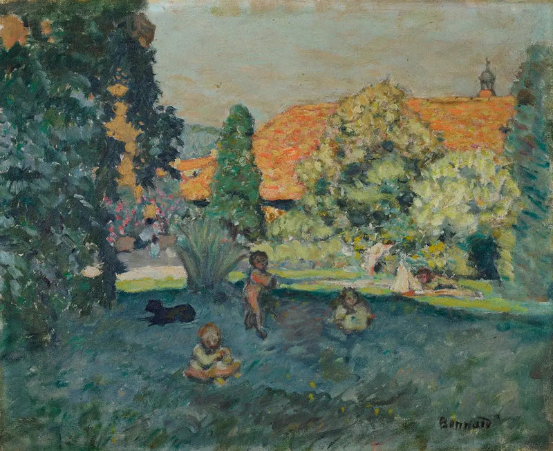 Il Tetto rosa - Pierre Bonnard