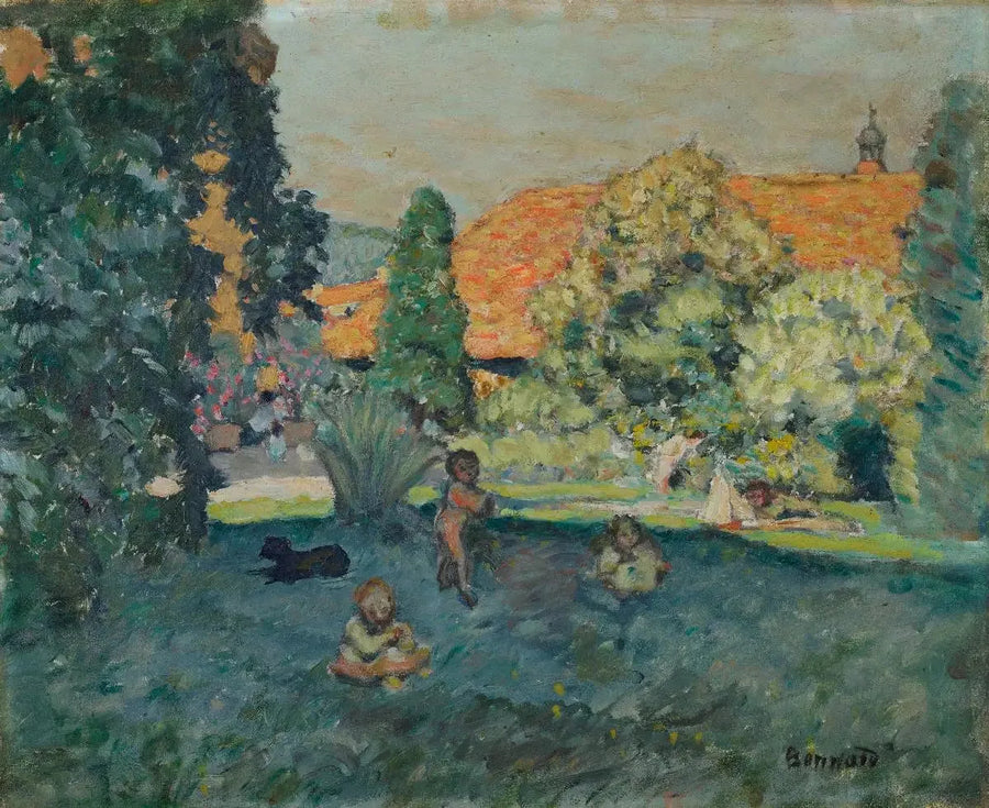 Il Tetto rosa - Pierre Bonnard