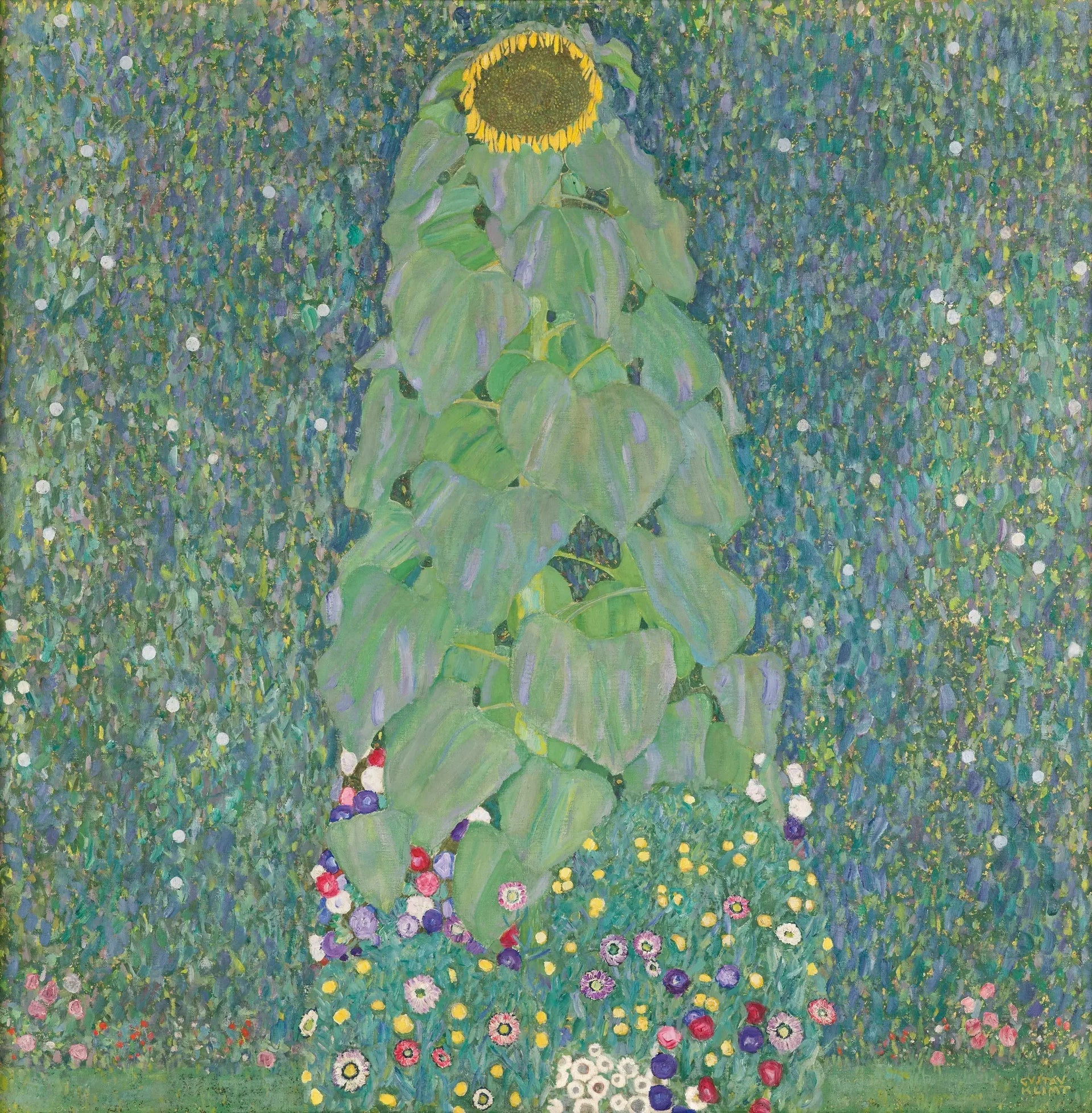 Le Tournesol - Gustav Klimt image 1 reproduction de peinture à l’huile