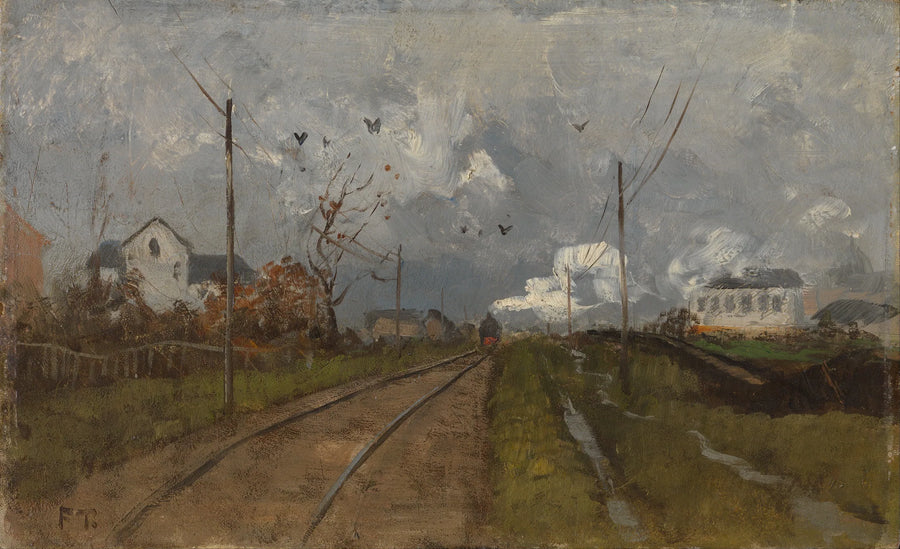 Il treno sta arrivando - Frits Thaulow