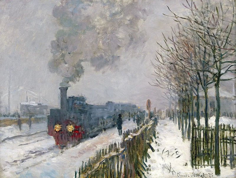 Il treno nella neve - Claude Monet