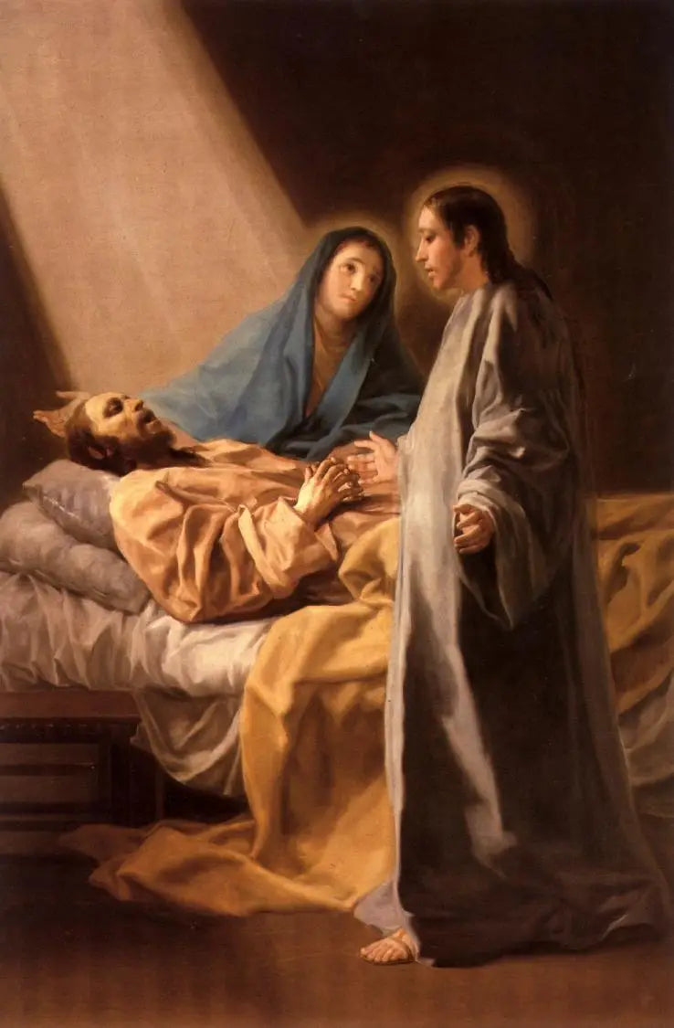Il transito di san Giuseppe - Francisco de Goya