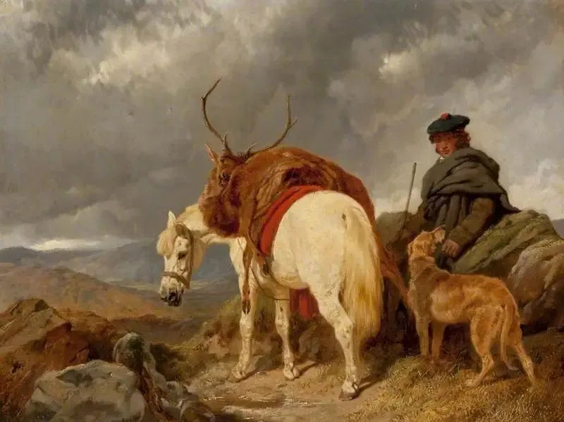 Il cacciatore di cervi - John Frederick Herring, Sr.