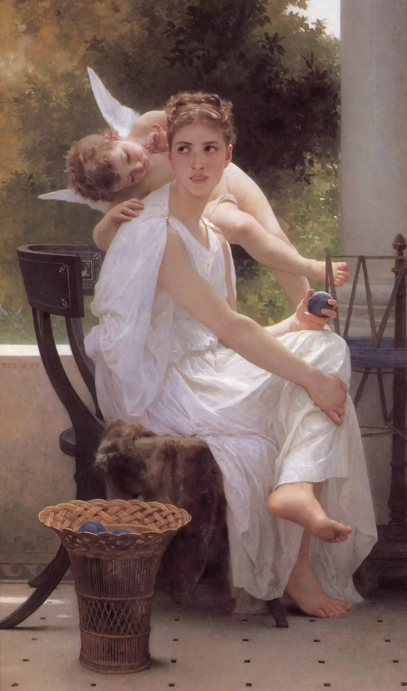 Il Lavoro interrotto - Bouguereau