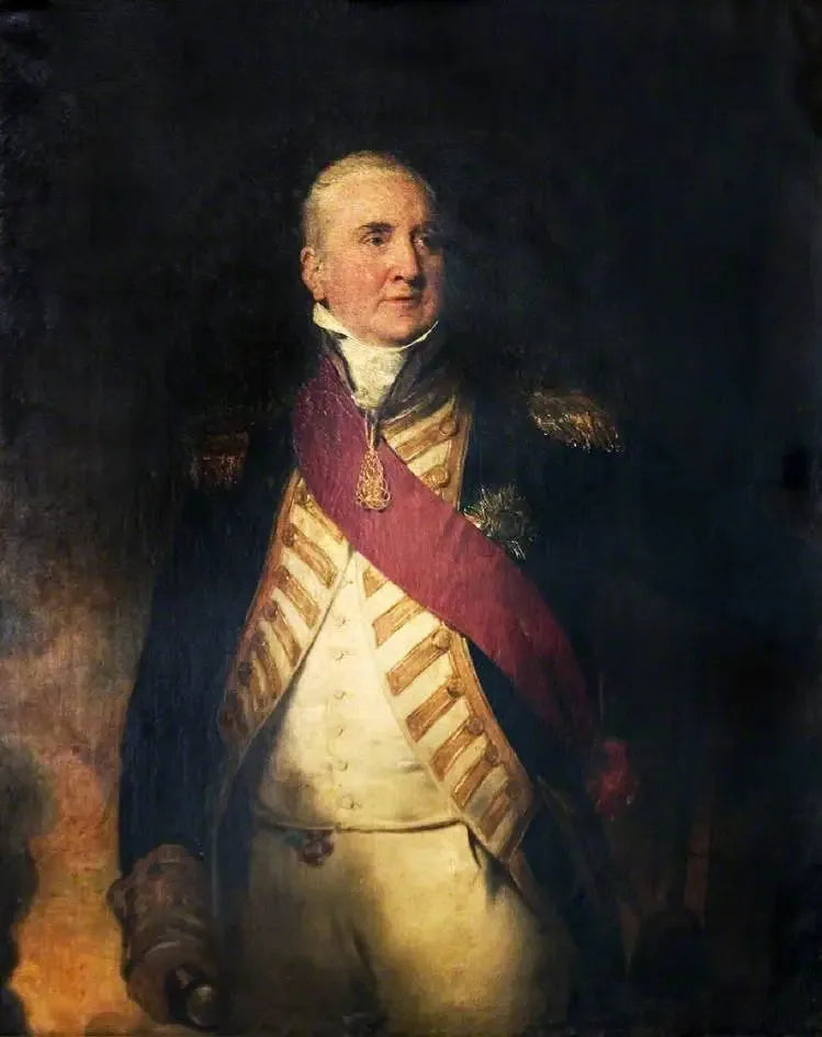 Le très honorable Edward Pellew (1757–1833), 1er vicomte d'Exmouth, vice-amiral d'Angleterre - Thomas Lawrence image 1 copie de tableau peinte à la main