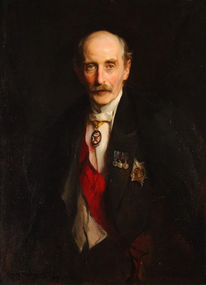 Il molto onorevole Sir Arthur Nicolson, 11° Baronetto della Nuova Scozia, 1° Barone Carnock (1849–1928) – Philip de Laszlo
