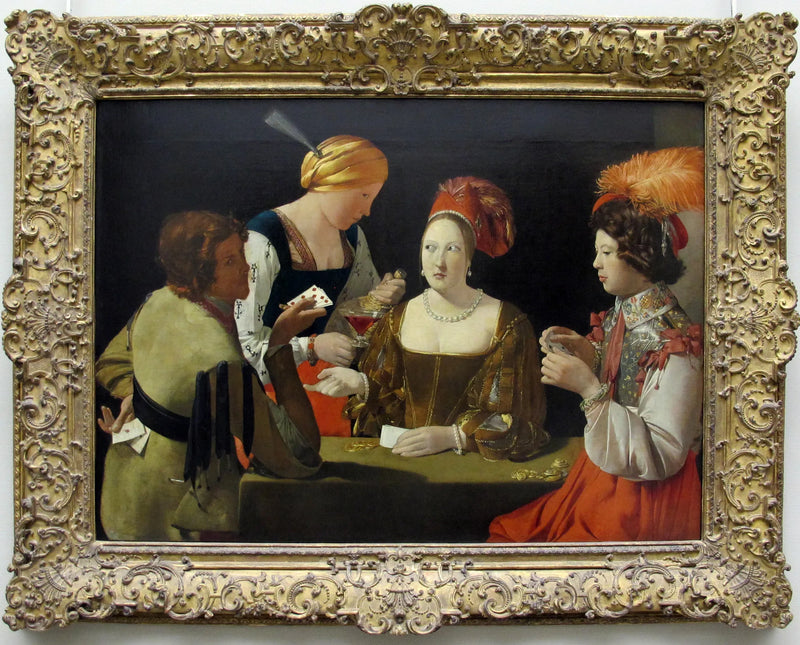 Il Truffatore con l'asso di quadri - Georges de La Tour