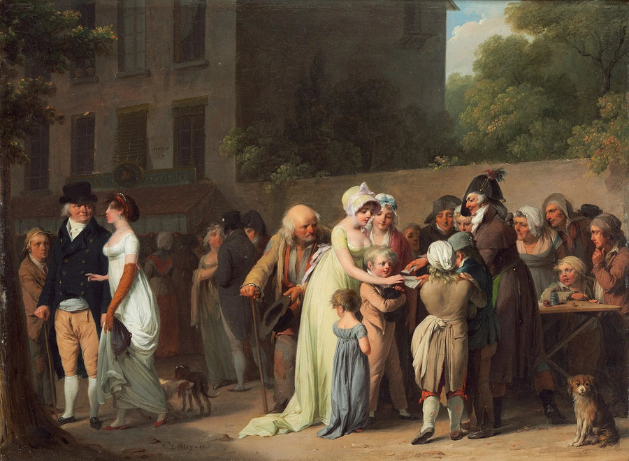 Il truffatore del boulevard - Louis-Léopold Boilly