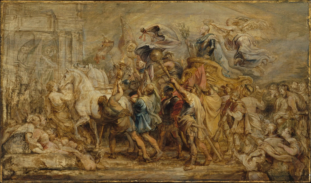 Le triomphe d'Henri IV - Peter Paul Rubens image 1 copie peinte à la main à l’huile
