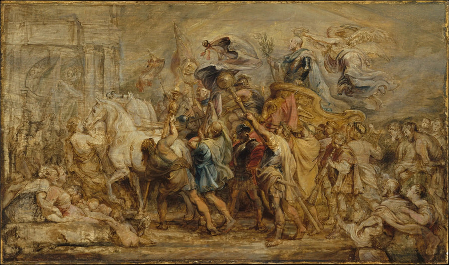 Il trionfo di Enrico IV - Peter Paul Rubens