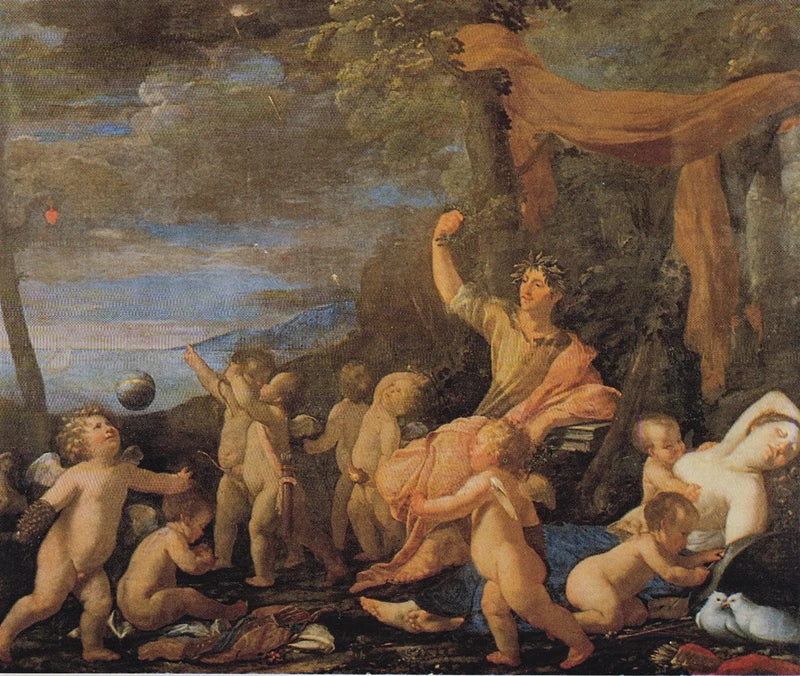 Il trionfo di Ovidio - Nicolas Poussin