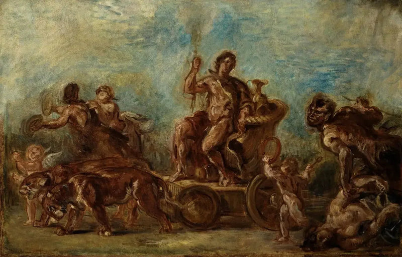 Il Trionfo di Bacco - Eugène Delacroix