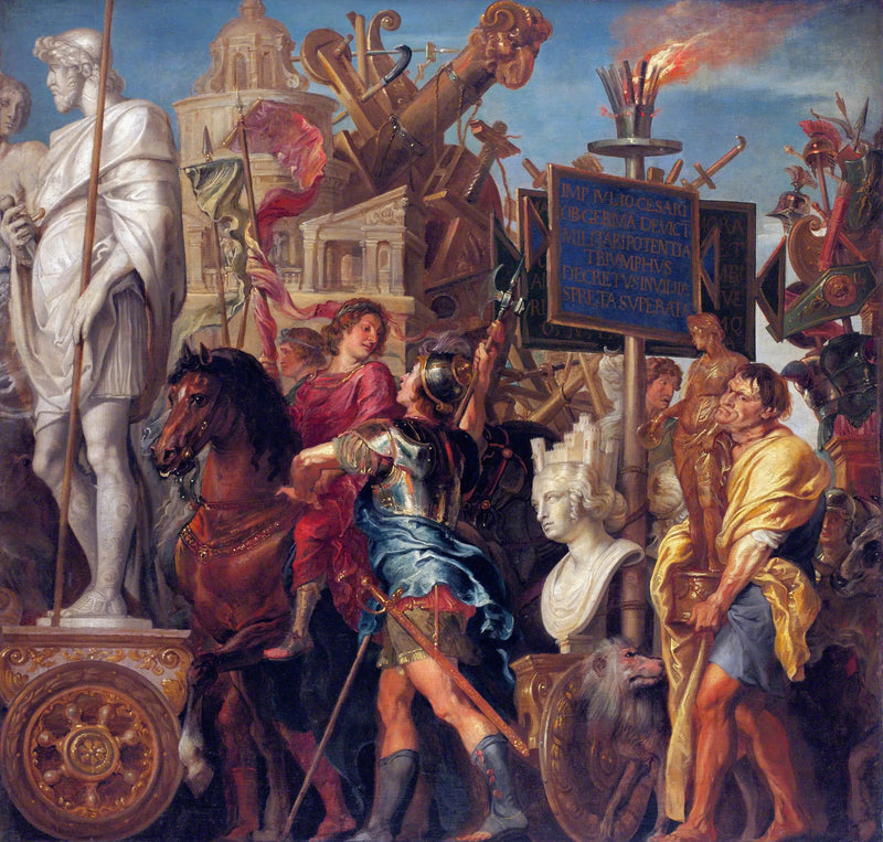 Il trionfo di Cesare - Peter Paul Rubens