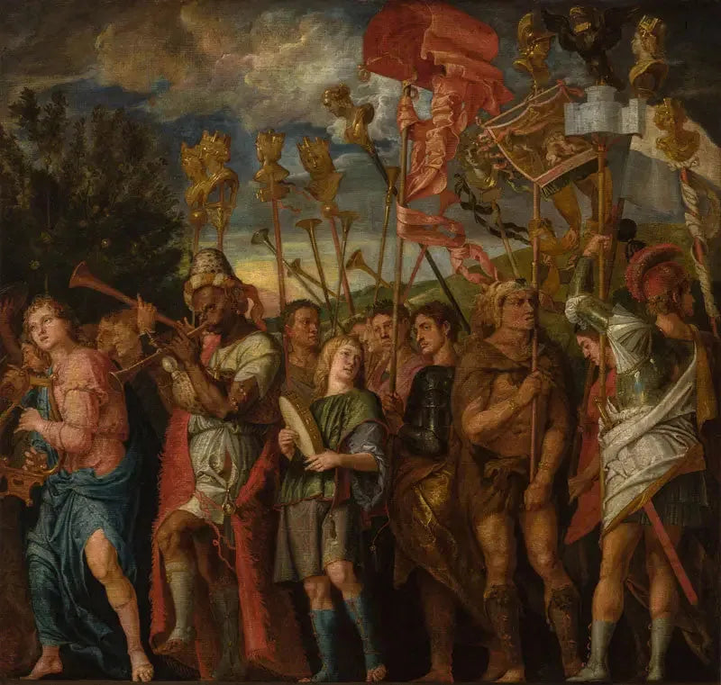 Il trionfo di Cesare - Peter Paul Rubens