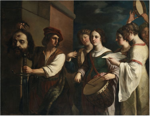 Il trionfo di Davide - Guercino