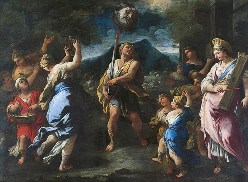 Il trionfo di David - Luca Giordano