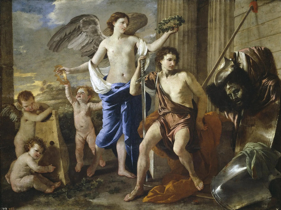 Il Trionfo di David - Nicolas Poussin