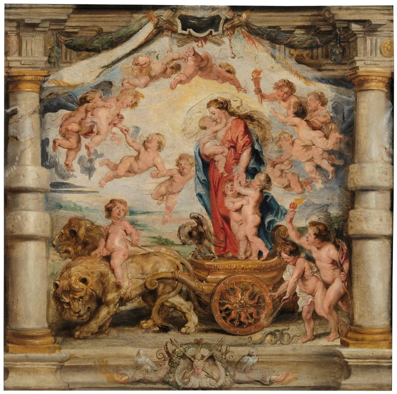 Il trionfo dell'amore divino - Peter Paul Rubens