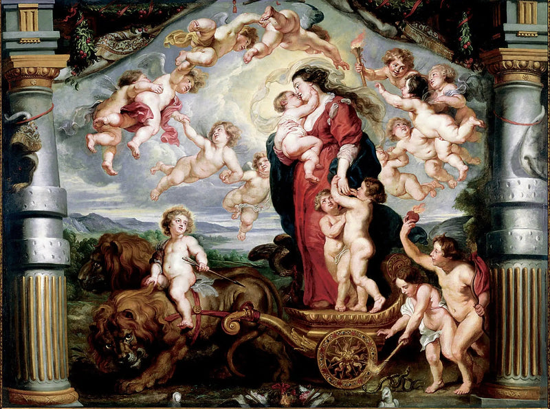 Il trionfo dell'amore divino - Peter Paul Rubens