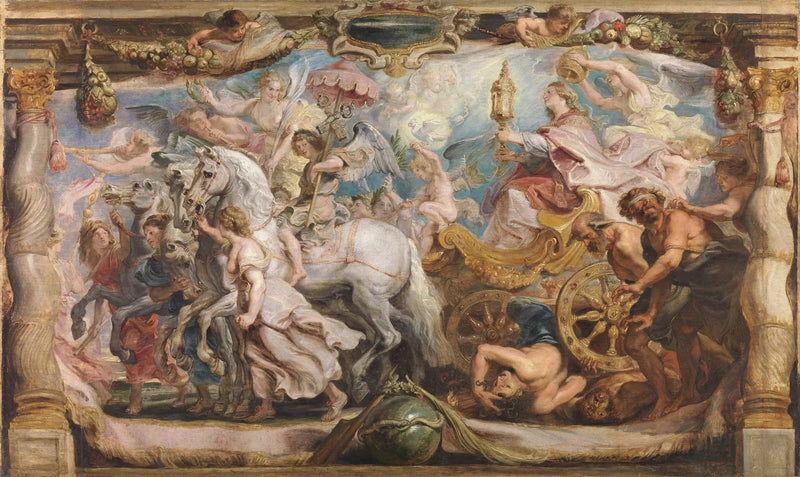 Il trionfo della Chiesa - Peter Paul Rubens