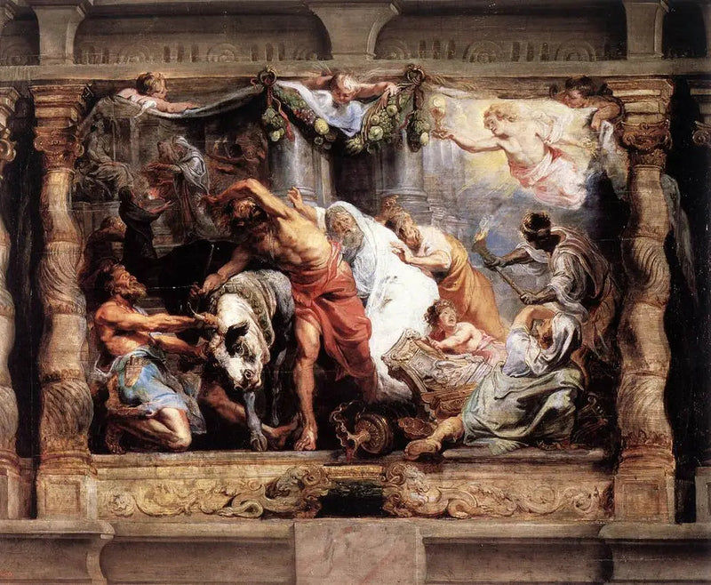 La Trionfo dell'Eucaristia sull'Idolatria - Peter Paul Rubens