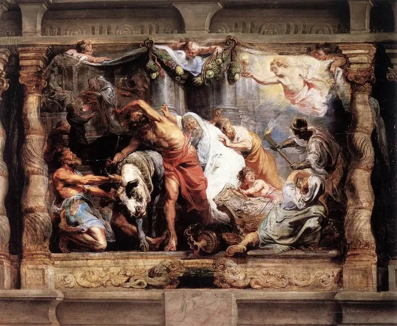 La Trionfo dell'Eucaristia sull'Idolatria - Peter Paul Rubens