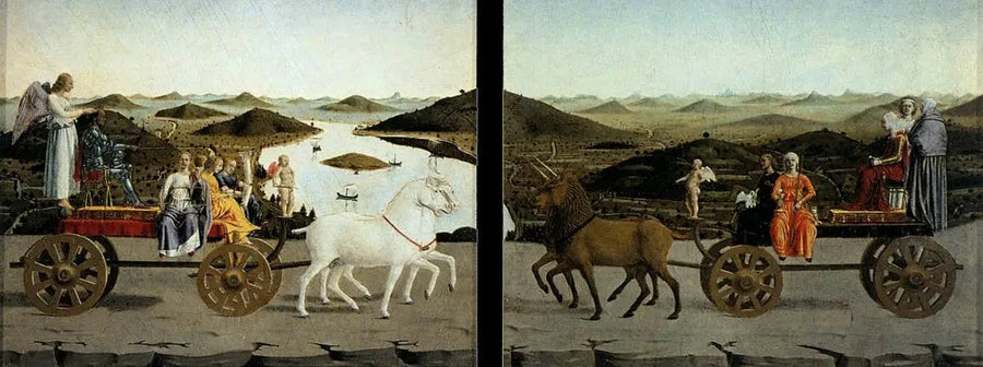 Il Trionfo della castità - Piero della Francesca