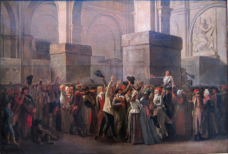 Il trionfo di Marat - Louis-Léopold Boilly