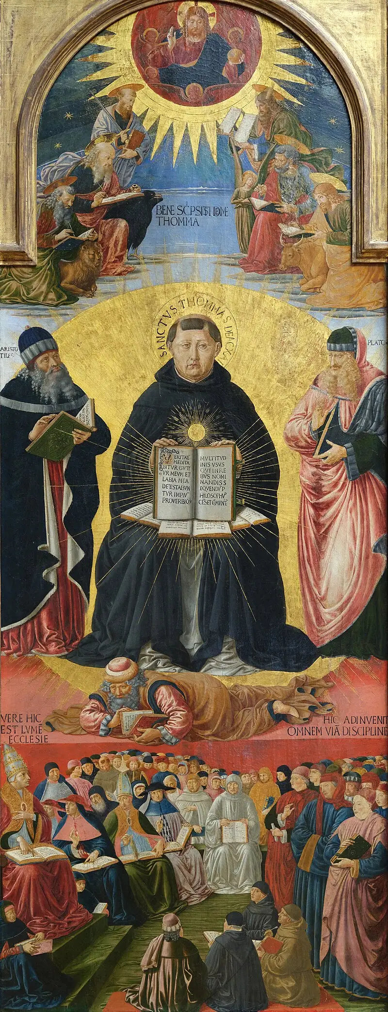 Il Trionfo di San Tommaso d'Aquino - Benozzo Gozzoli