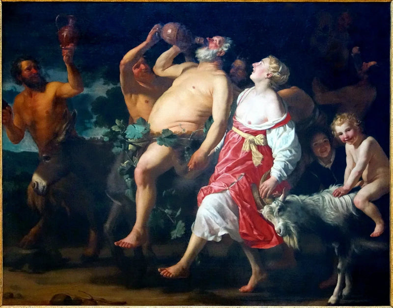 Il Trionfo di Sileno - Gerrit van Honthorst