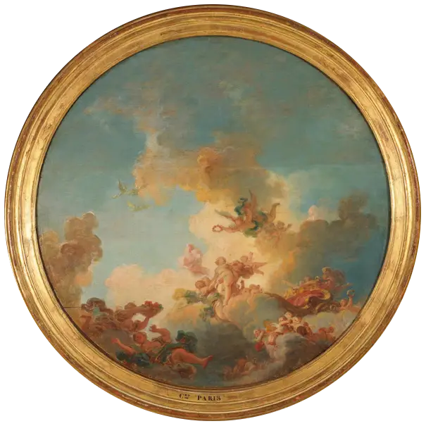 Il Trionfo di Venere - Jean-Honoré Fragonard