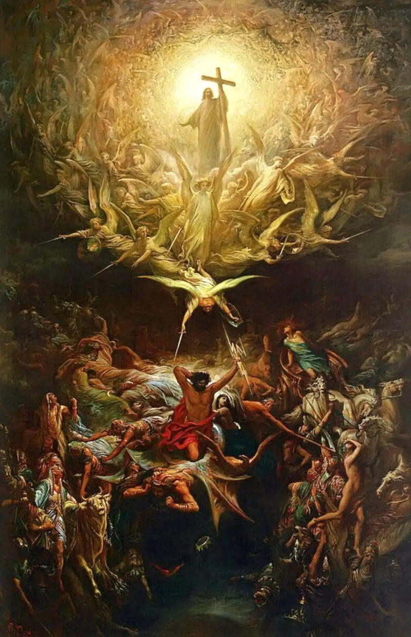 Il trionfo del cristianesimo sul paganesimo - Gustave Doré