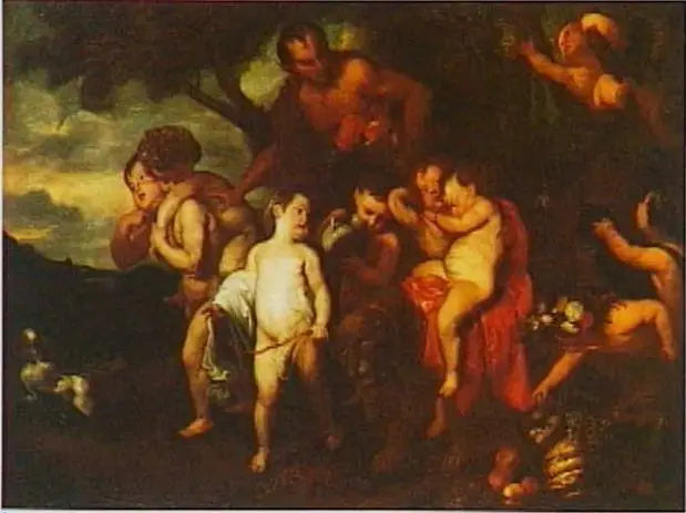 Il trionfo del giovane Bacco - Antoine van Dyck