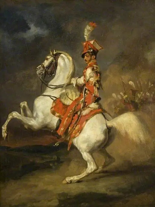 Il Trombettista dei Lancieri della Guardia - Théodore Géricault