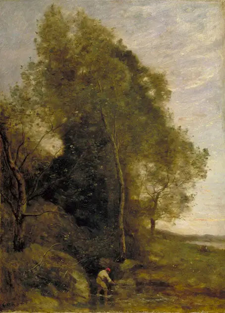 Il buco alle gamberetti - Jean-Baptiste Camille Corot
