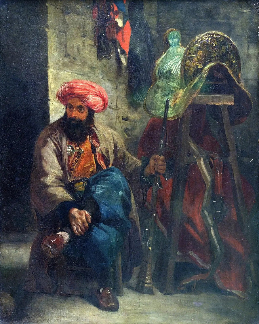 Il Turco a cavallo - Eugène Delacroix