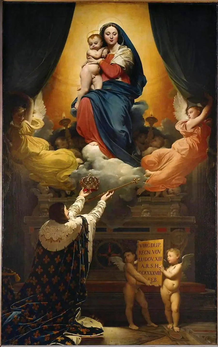 Il Voto di Luigi XIII - Jean-Auguste-Dominique Ingres