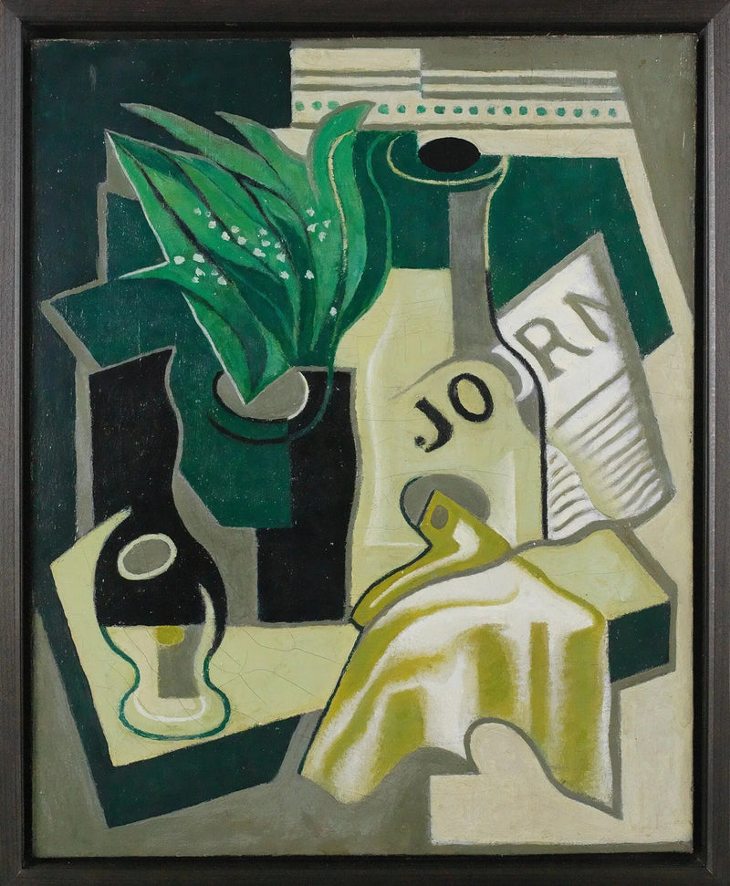 Il vaso di mughetti - Juan Gris