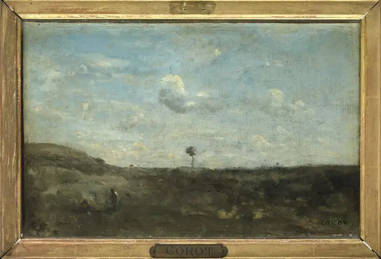 Le vaste plateau - Jean-Baptiste Camille Corot - Alpha Reproduction