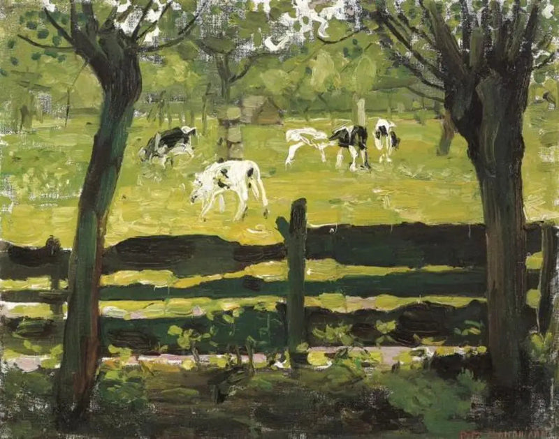 Il vitello toro bianco - Piet Mondrian