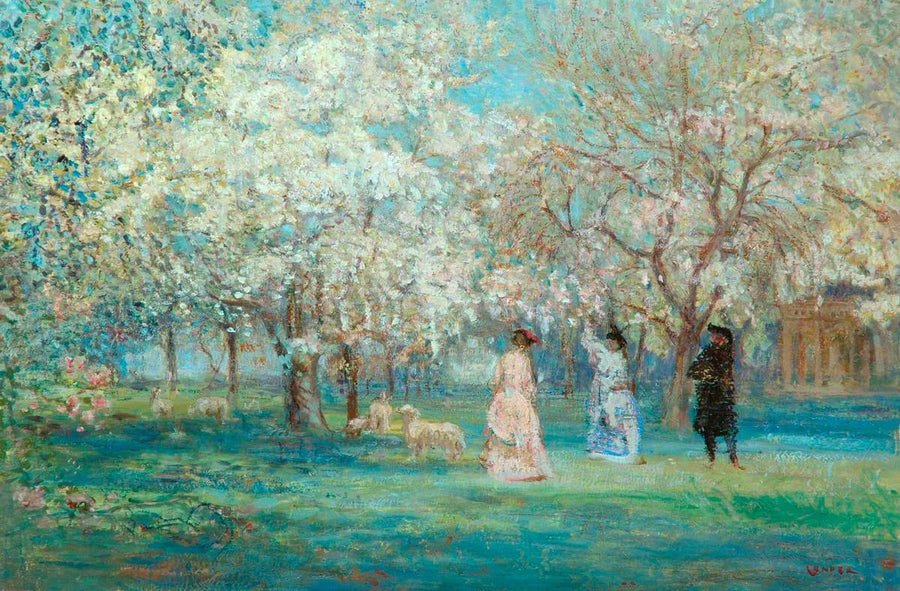 Il frutteto in fiore - Charles Conder