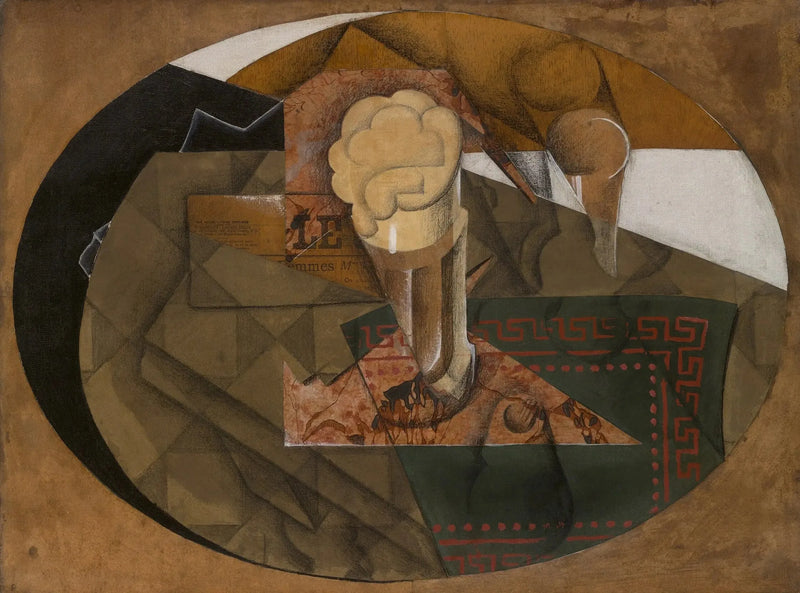 Il bicchiere di birra - Juan Gris