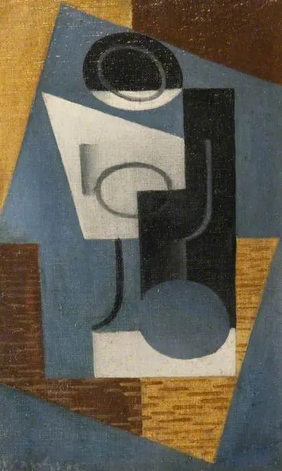 Le verre - Juan Gris - Alpha Reproduction